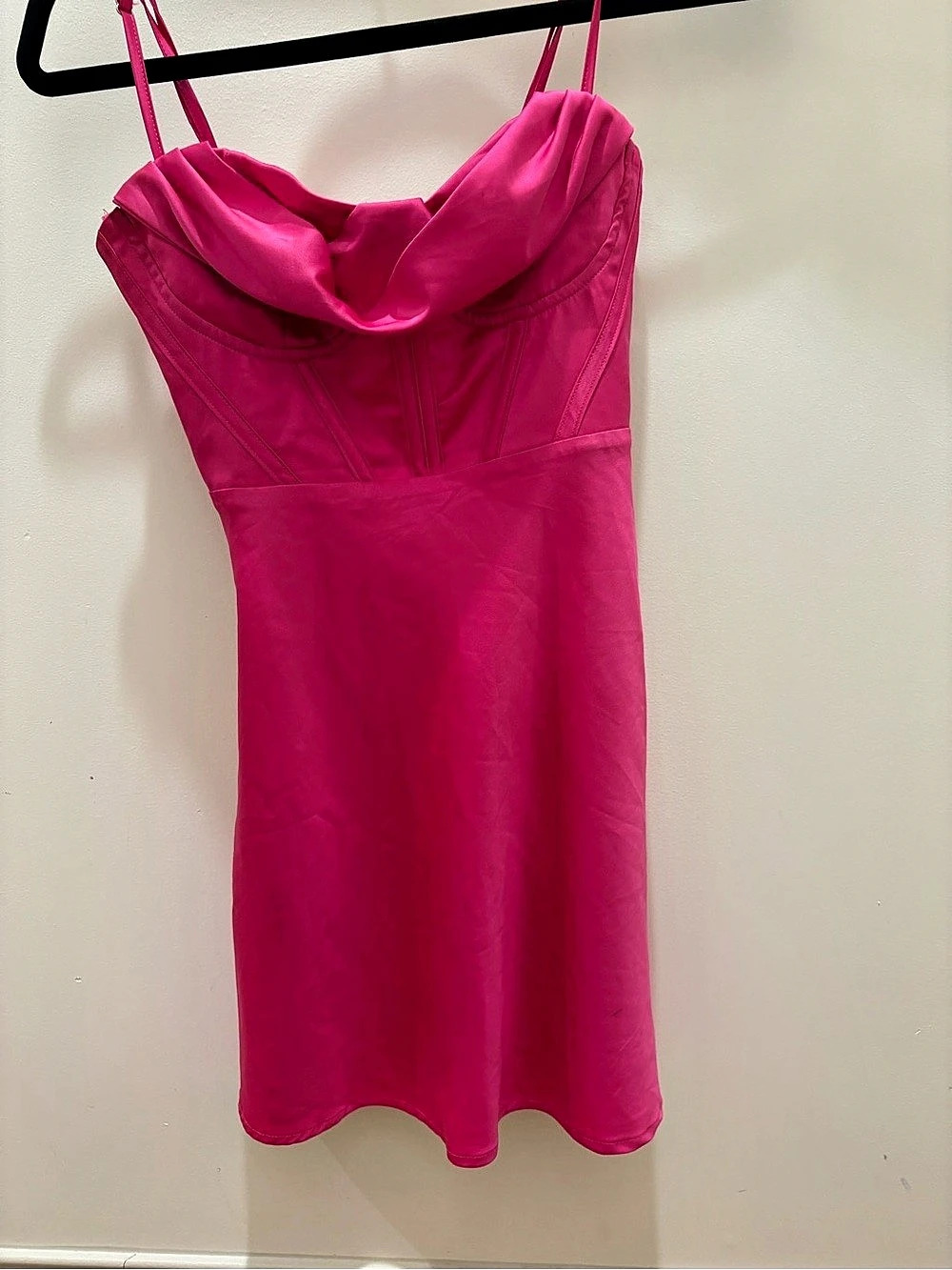 Princess Polly Spotlight Corset Mini Dress Pink Size 0